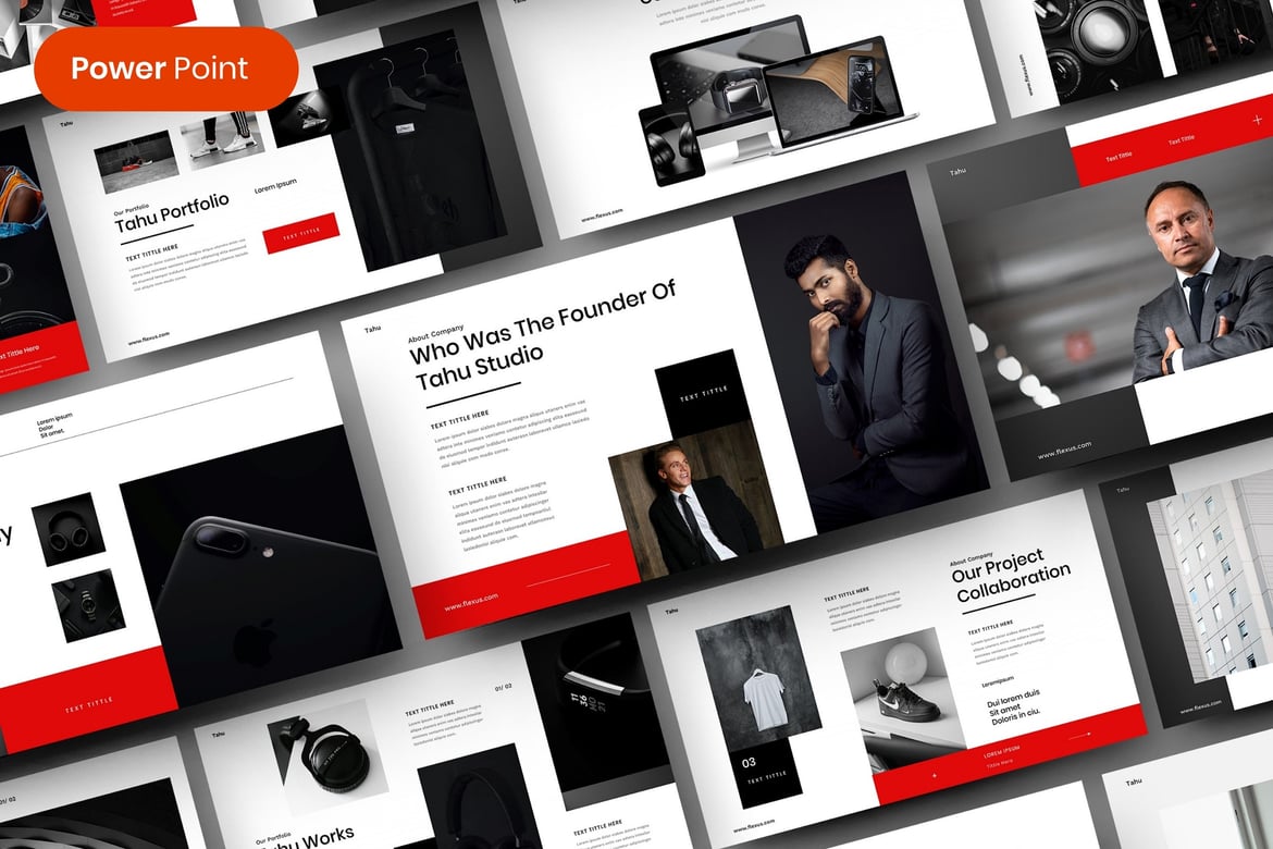 Tahu – Template PowerPoint Bisnis yang Menarik