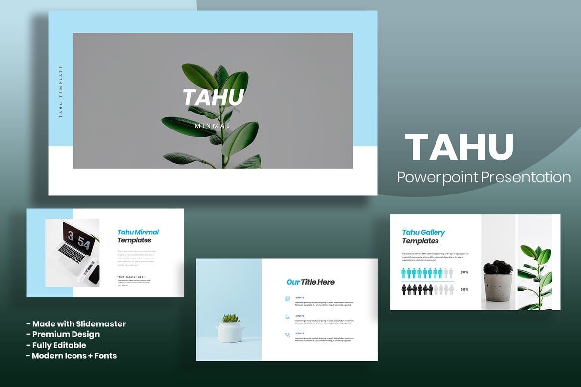 Tahu - Template PowerPoint Serbaguna yang Menarik