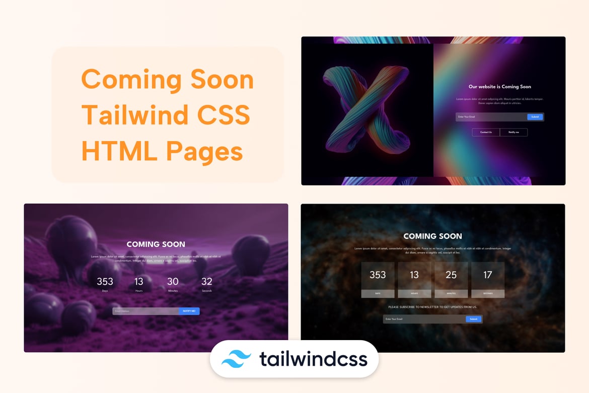 Template Web Coming Soon SoonX - Siap Memikat Pelanggan Anda