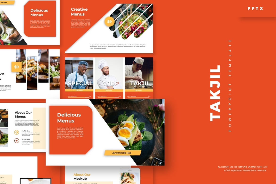 Takjil - Template PowerPoint Serbaguna yang Menarik