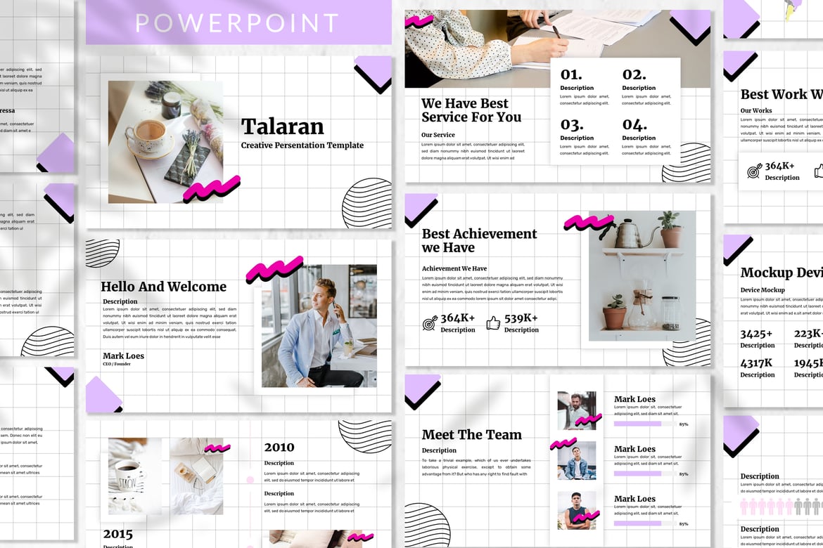 Talaran - Template PowerPoint Kreatif untuk Presentasi Menarik