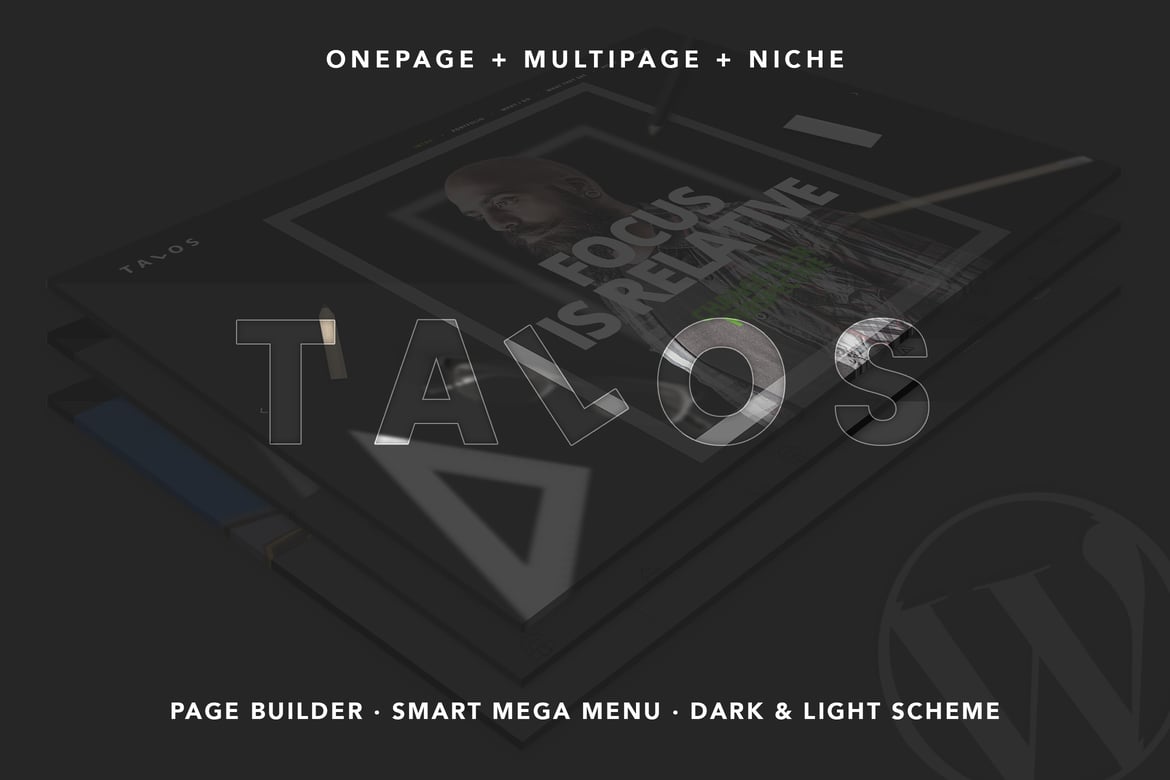 Talos - Tema WordPress Kreatif Serbaguna untuk Segala Kebutuhan