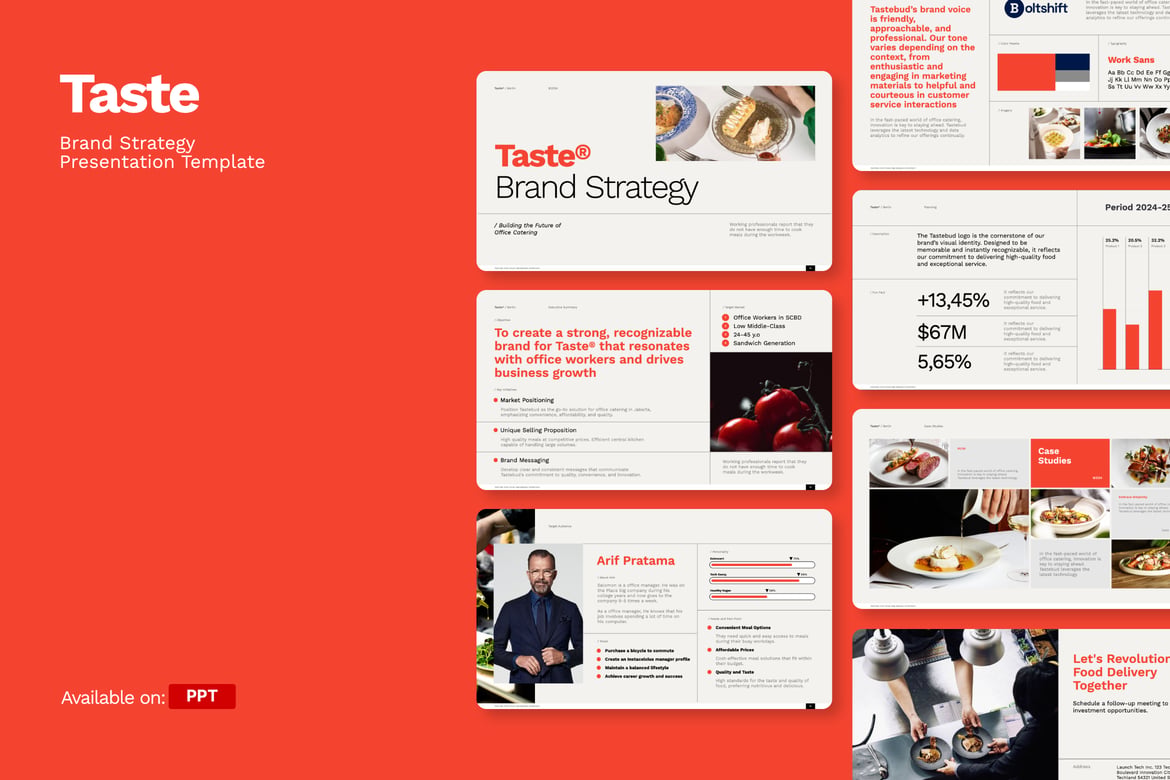 Strategi Merek Modern: Template Powerpoint Menarik