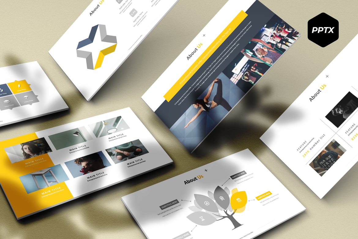 Template Powerpoint Taulany - Solusi Presentasi Profesional