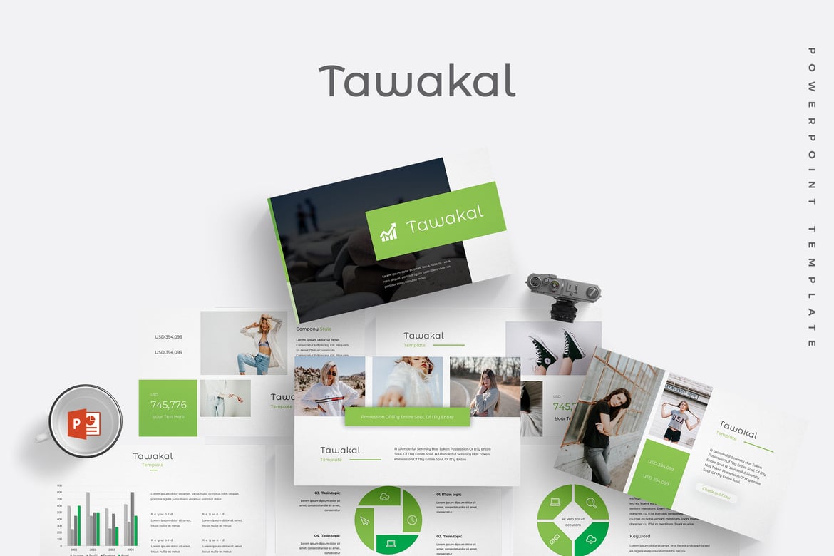 Tawakal - Template Powerpoint Serbaguna yang Menarik
