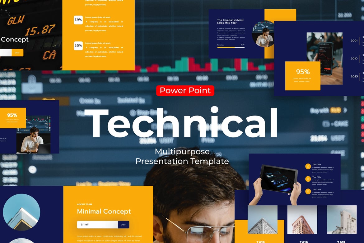 Template PowerPoint Serbaguna untuk Presentasi Profesional