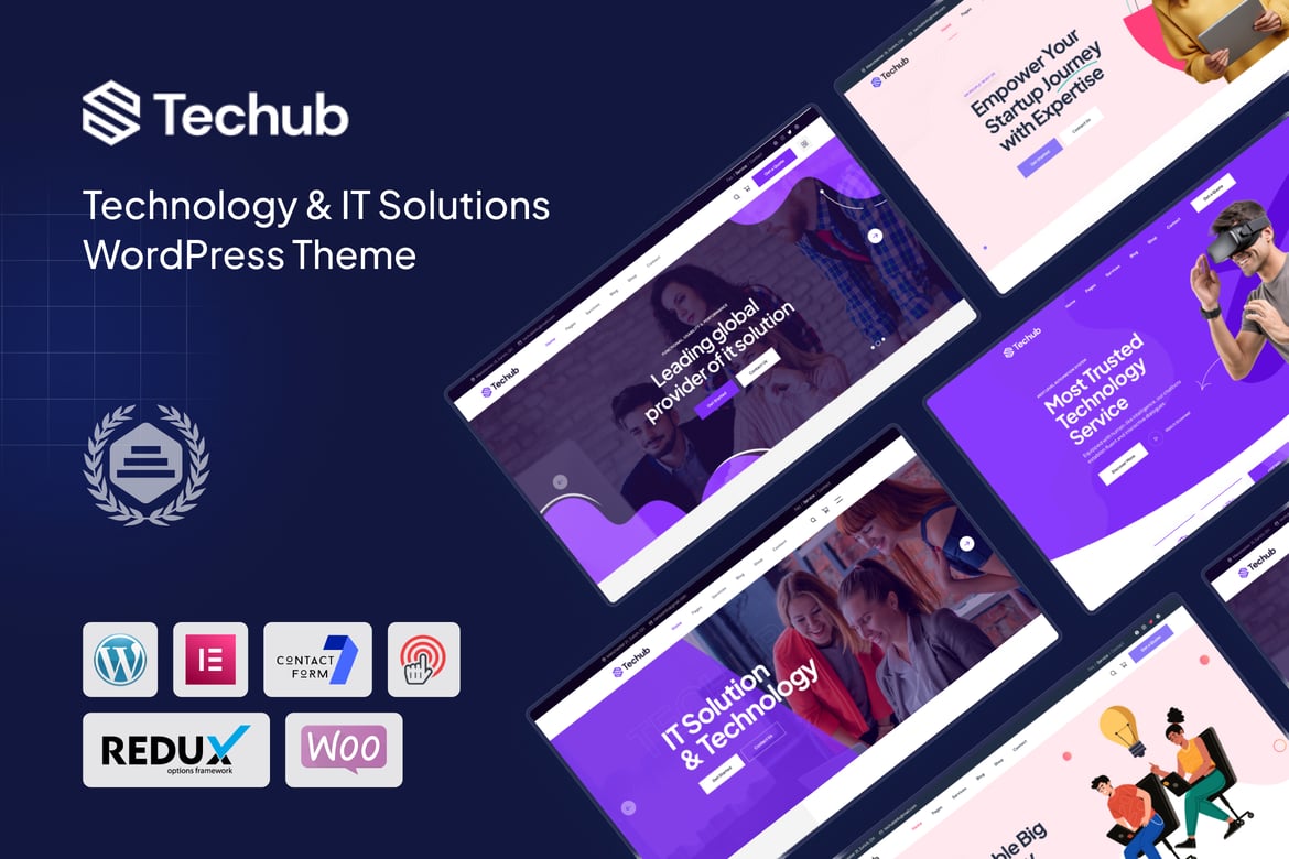 Techub – Tema WordPress Solusi Teknologi dan IT yang Modern