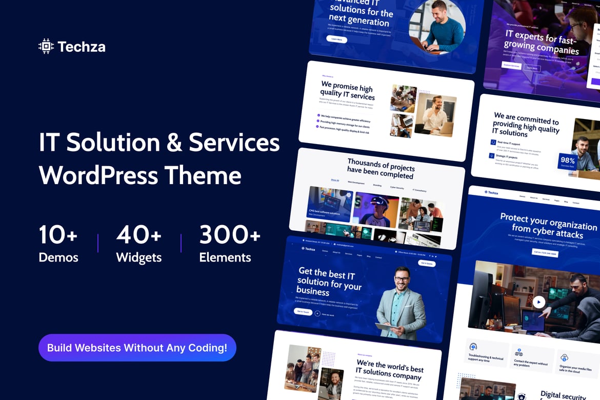 Techza - Tema WordPress Solusi IT dan Teknologi yang Modern