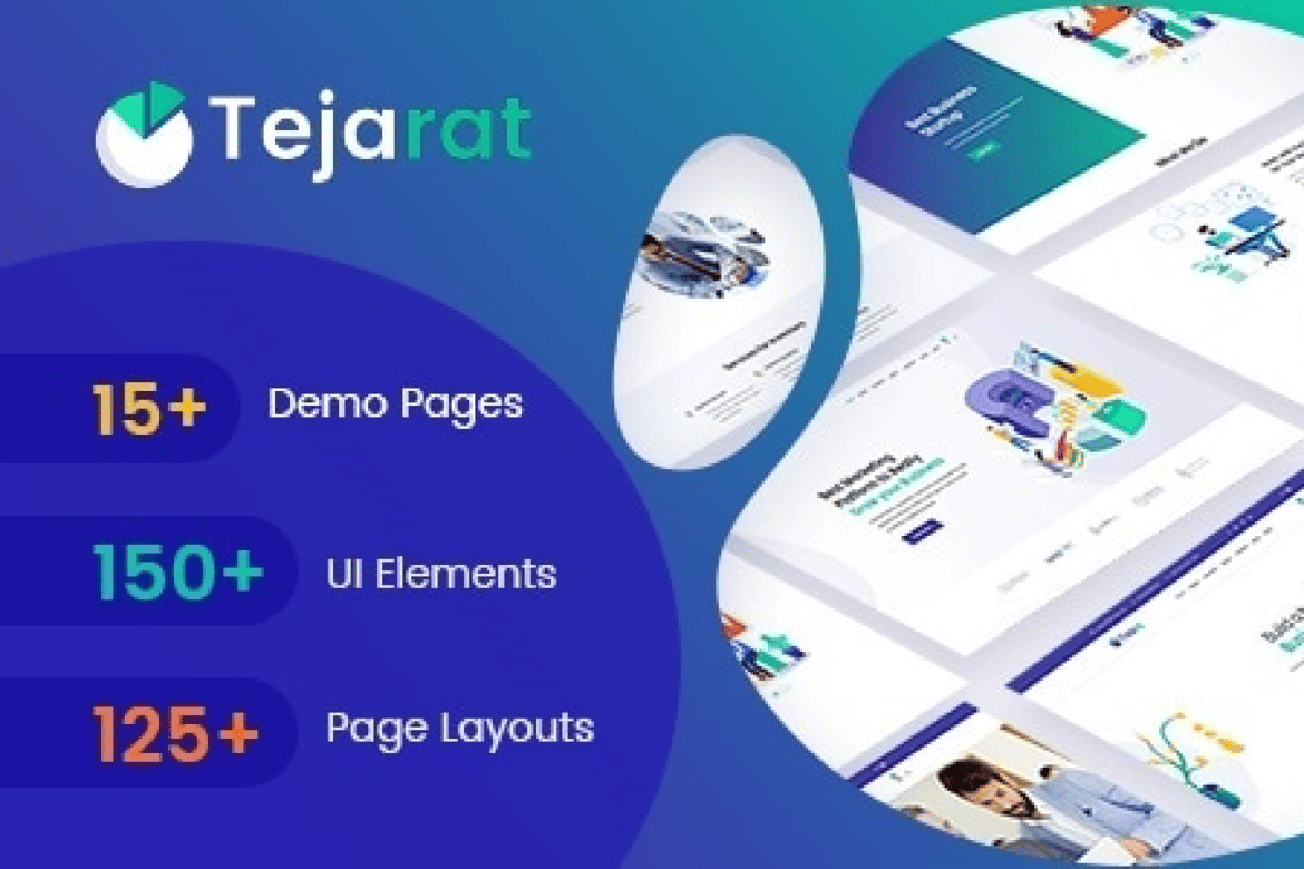 Tejarat - Template Website Serbaguna untuk Bisnis Anda