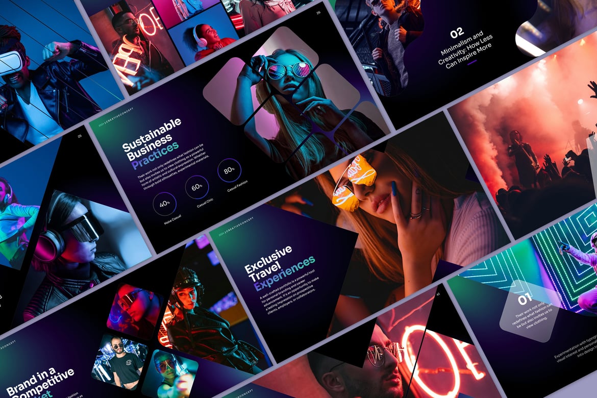 Template PowerPoint Tekno: Presentasi Keren dan Mudah Disesuaikan