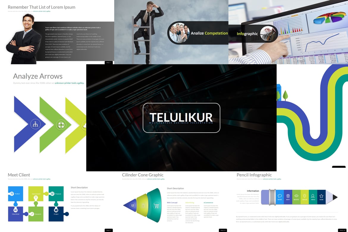 Telulikur - Template PowerPoint Kreatif untuk Presentasi Anda