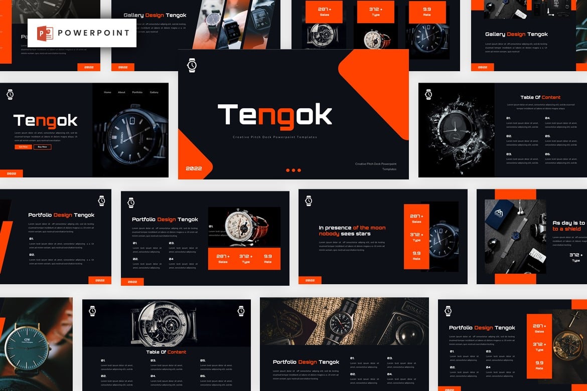 Tengok - Template Powerpoint Presentasi yang Modern dan Profesional