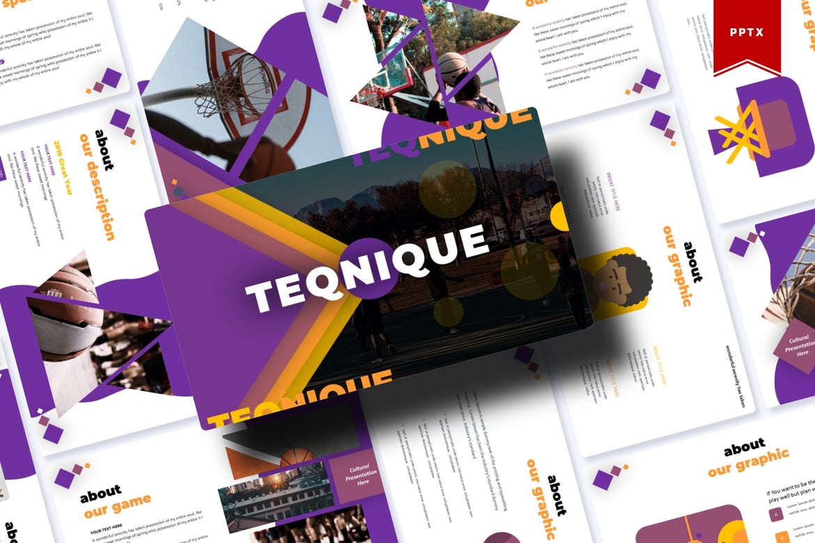Teqnique | Template Presentasi PowerPoint yang Menarik