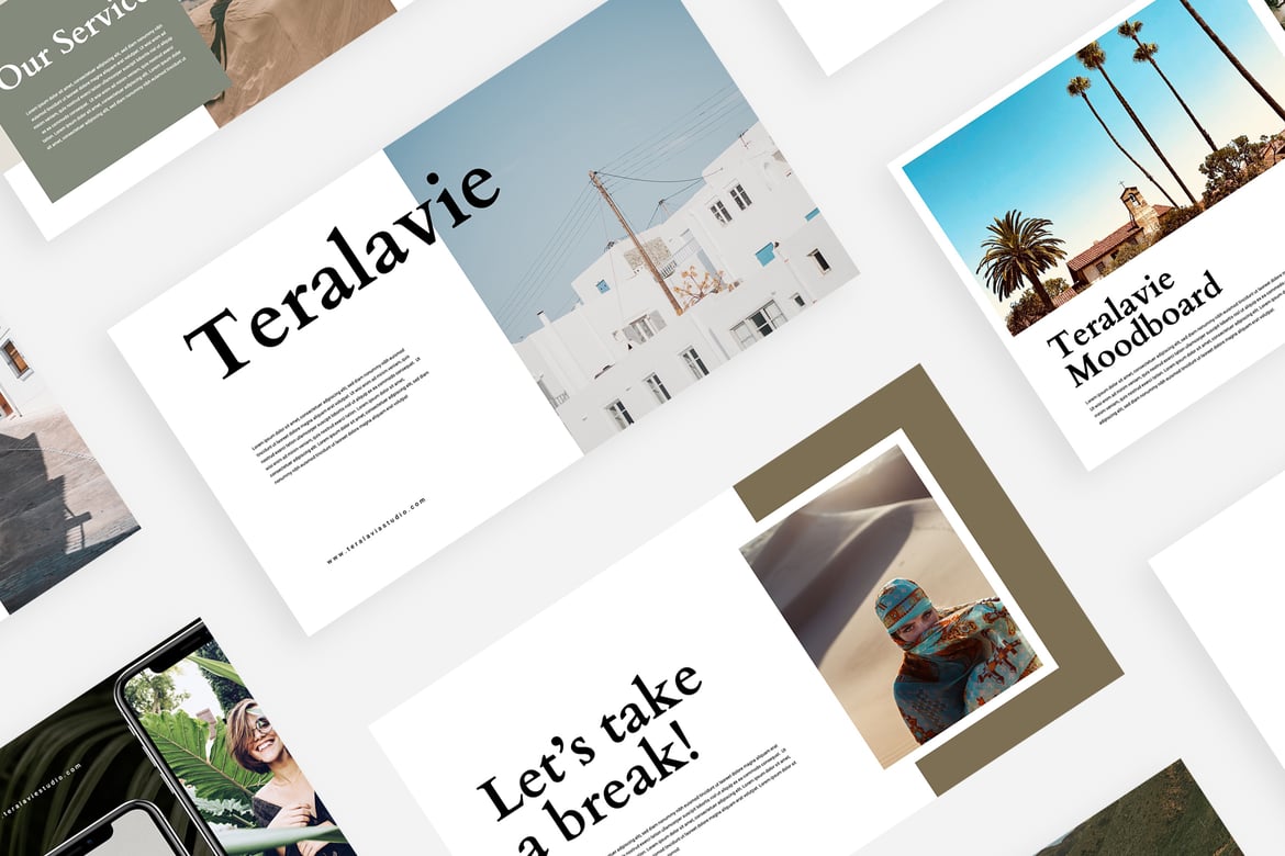 Template Powerpoint Teralavie: Solusi Presentasi Kreatif Anda