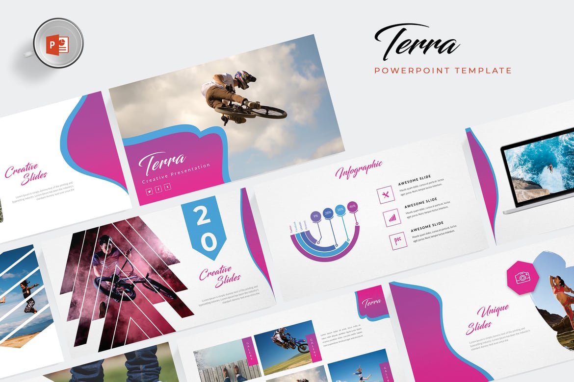 Template Powerpoint Terra - Solusi Presentasi Menarik dan Profesional
