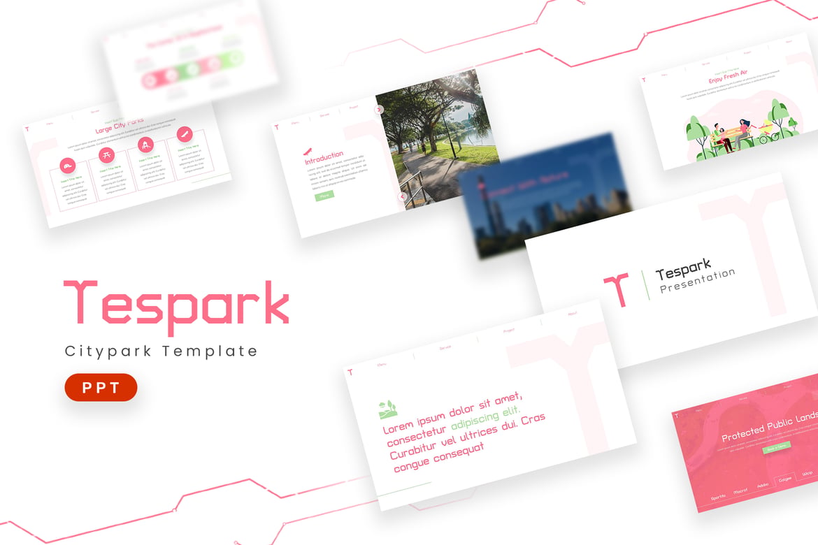 Tespark - Template PowerPoint Menarik untuk Presentasi Sukses