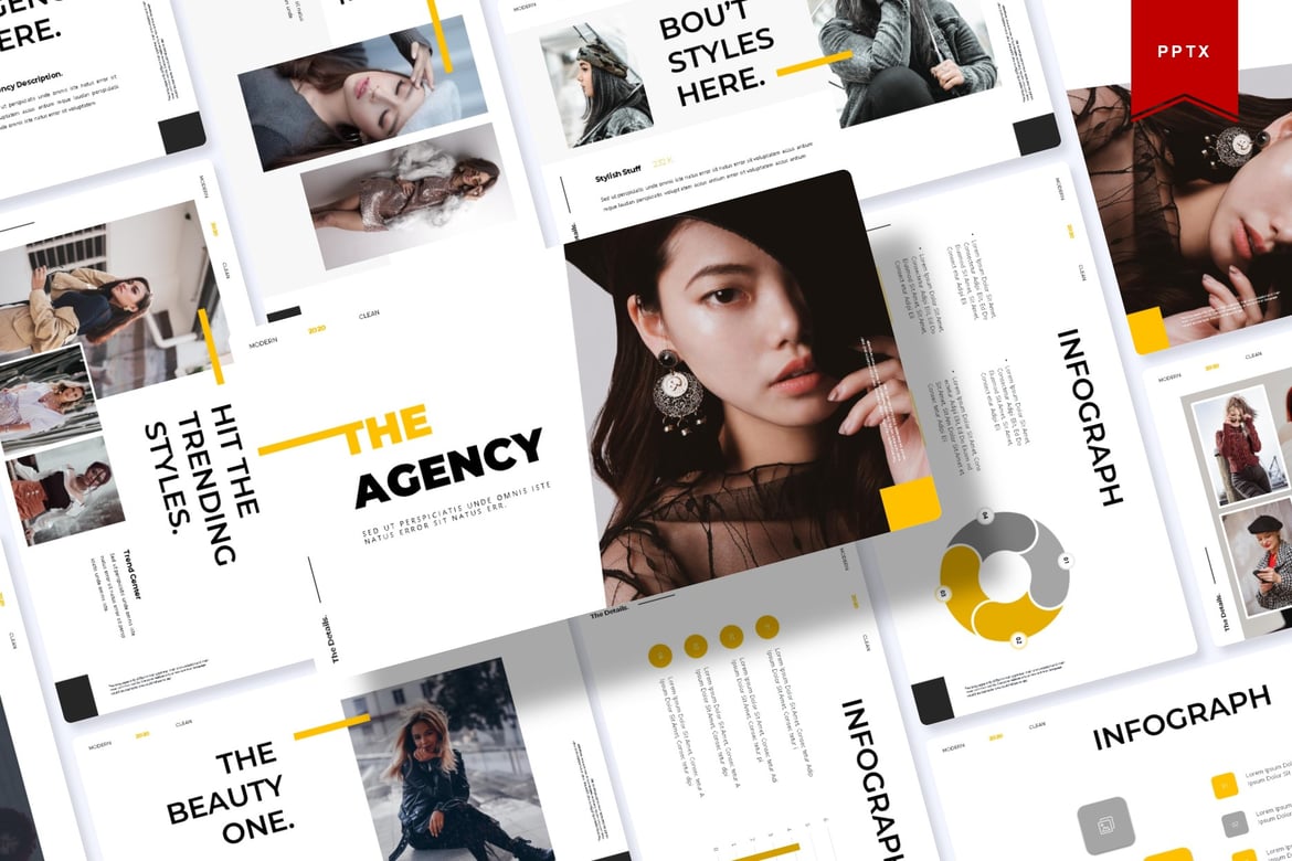 Template Presentasi Profesional | The Agency Powerpoint