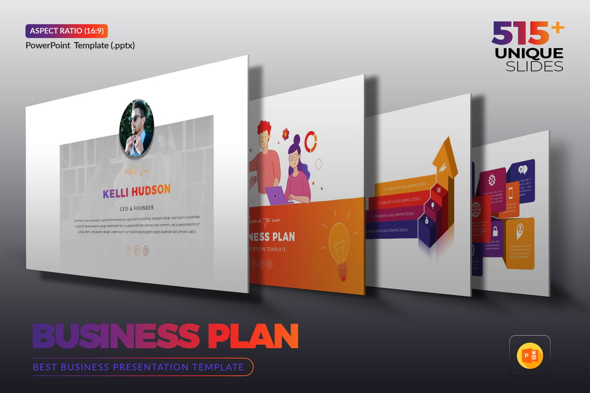 Template PowerPoint Bisnis Terbaik untuk Presentasi Profesional