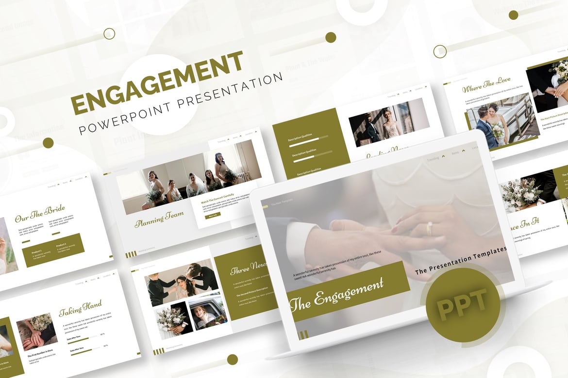 Template Presentasi Menarik | The Engagement Powerpoint