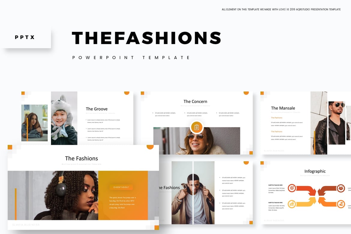 Template PowerPoint Fashion - Presentasi Menarik untuk Segala Kebutuhan