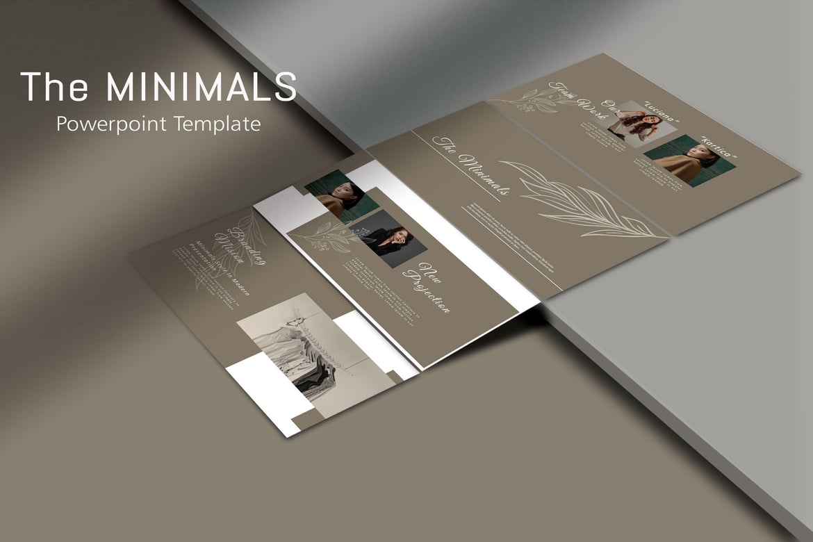 Template Powerpoint Modern - THE MINIMALS