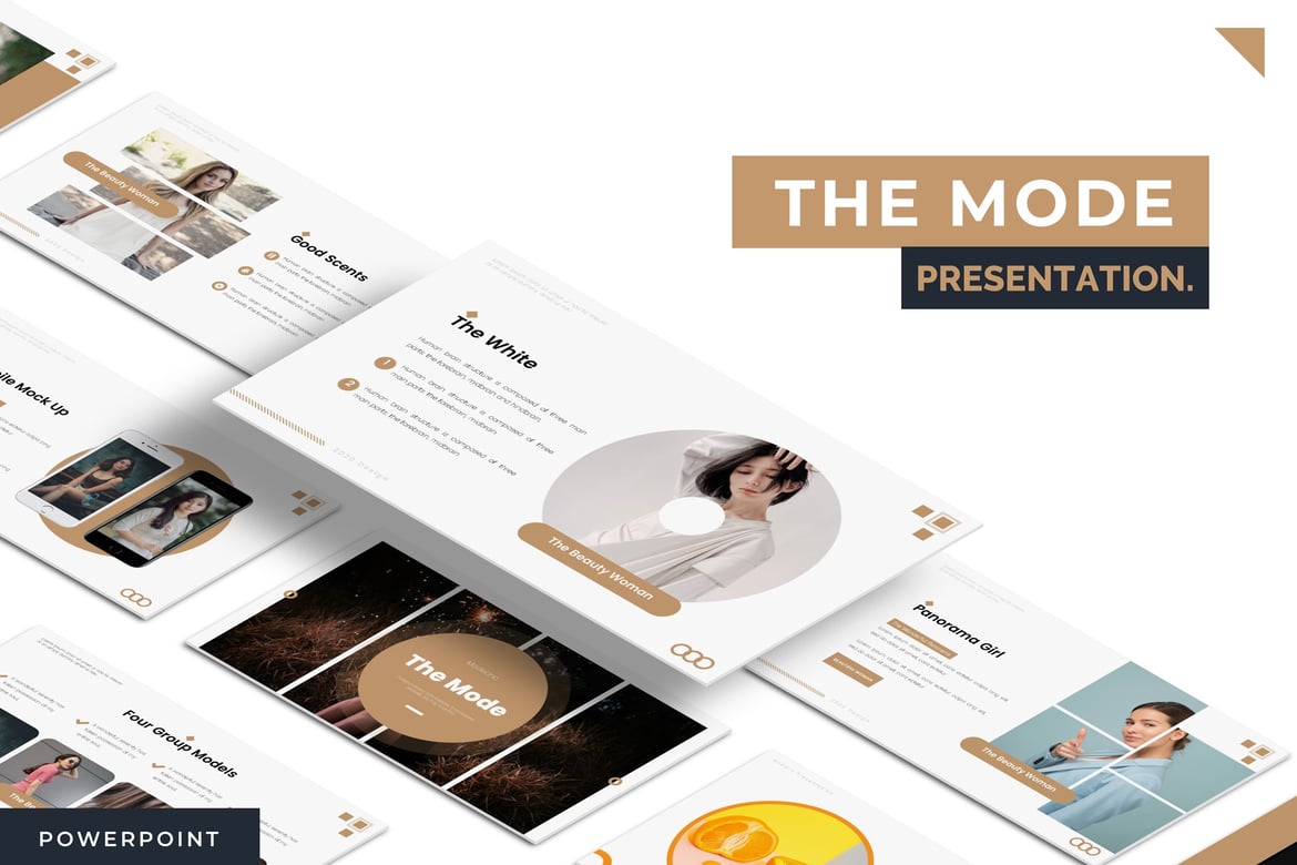 The Mode - Template Powerpoint Serbaguna untuk Presentasi Anda