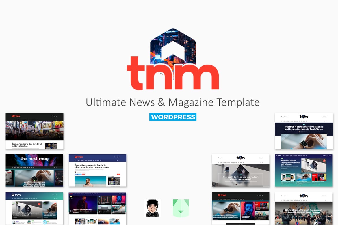 Tema WordPress Modern untuk Berita dan Majalah - The Next Mag