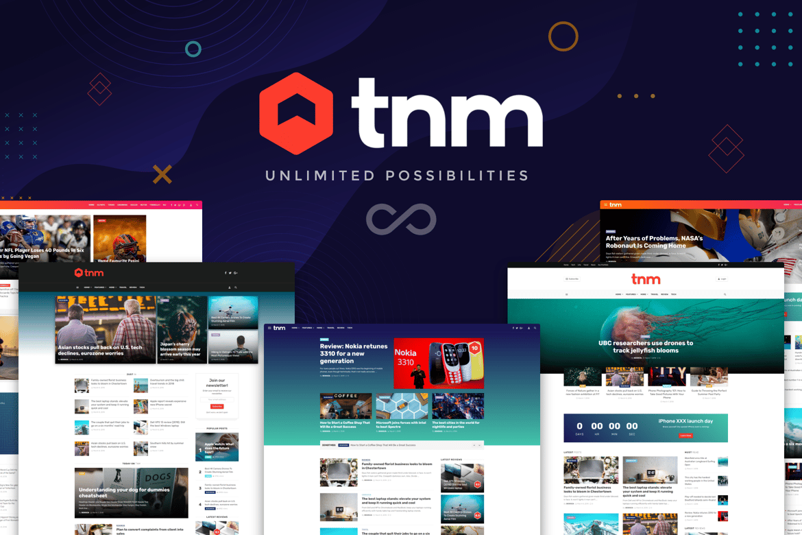 Tema WordPress Terbaik: The Next Mag untuk Berita dan Majalah Anda