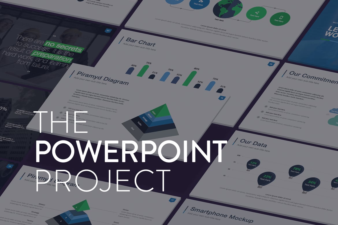 Template Presentasi PowerPoint Modern untuk Bisnis