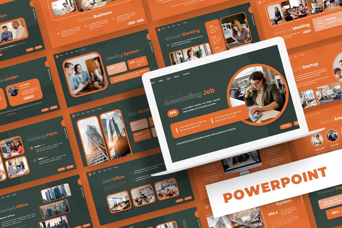 Template Powerpoint Startup - Solusi Presentasi Kreatif Anda