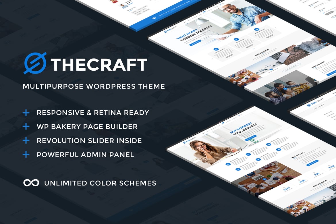 TheCraft - Tema WordPress Serbaguna yang Responsif dan Modern