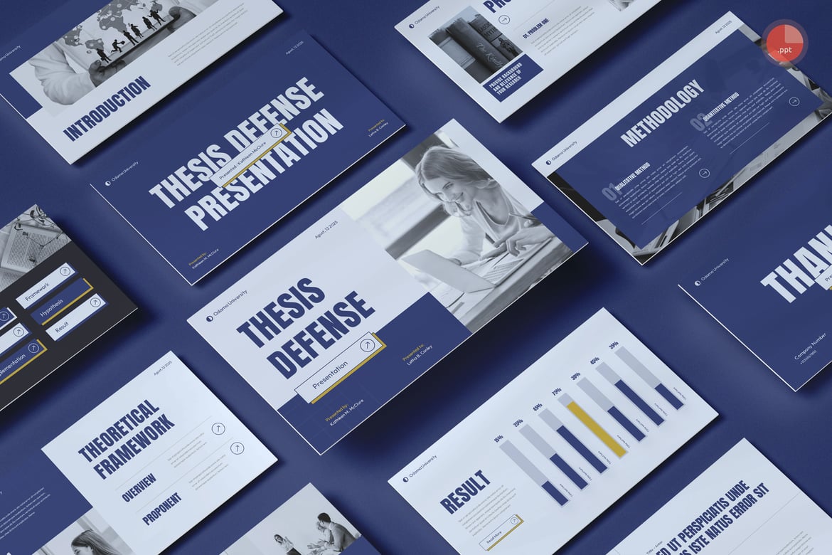 Template Presentasi PowerPoint untuk Sidang Skripsi yang Menarik