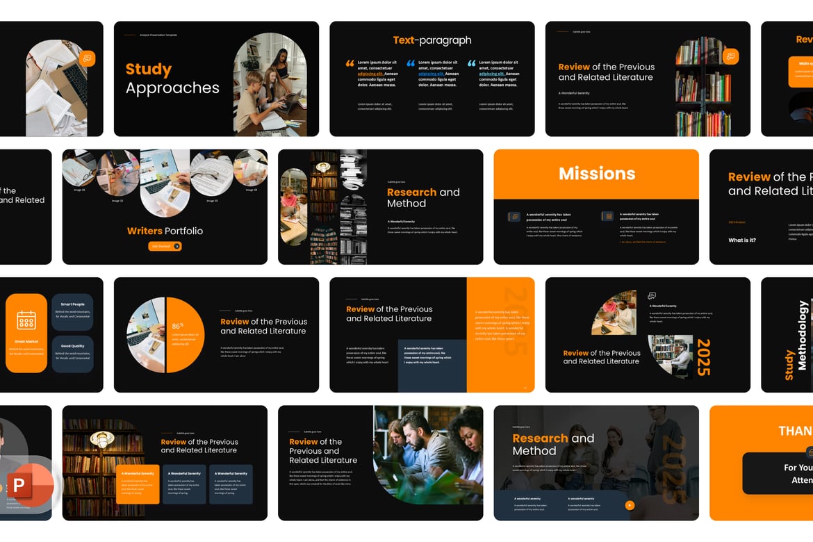 Template Presentasi PowerPoint Pendidikan yang Modern dan Profesional