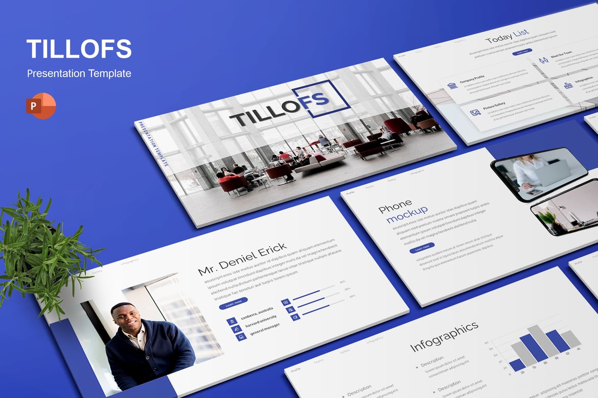 Template PowerPoint Tillofs - Solusi Presentasi Profesional