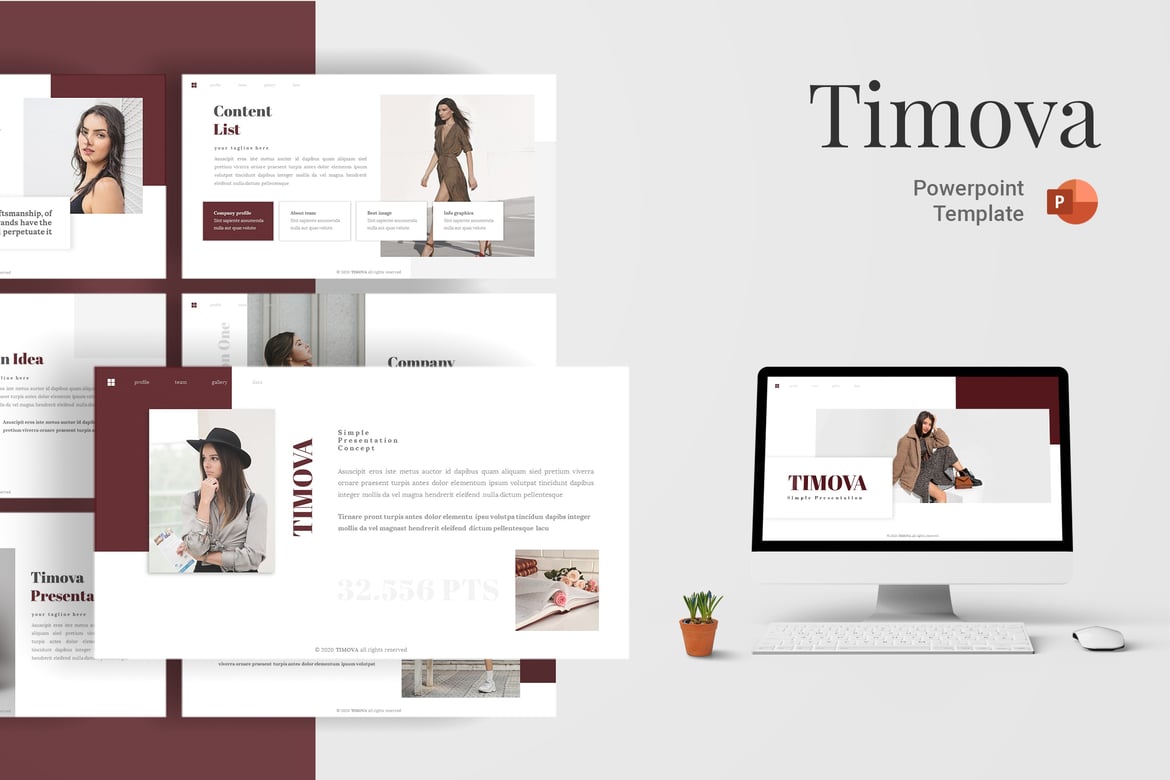 Template Powerpoint Timova - Edisi Profesional untuk Presentasi Anda