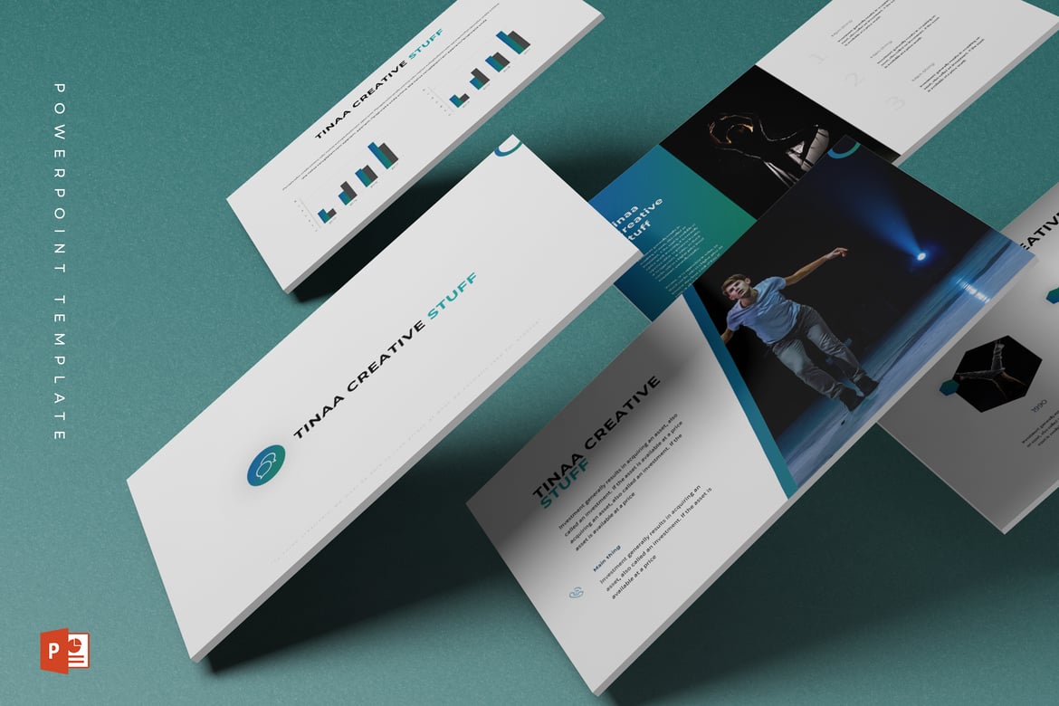 Tina - Template Powerpoint Serbaguna yang Menarik