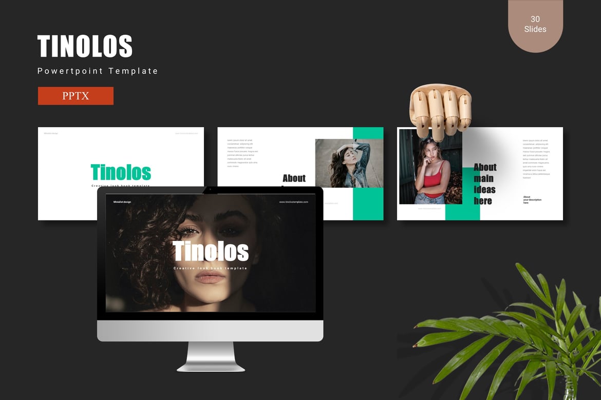 Tinolos - Template Powerpoint yang Memukau dan Efisien