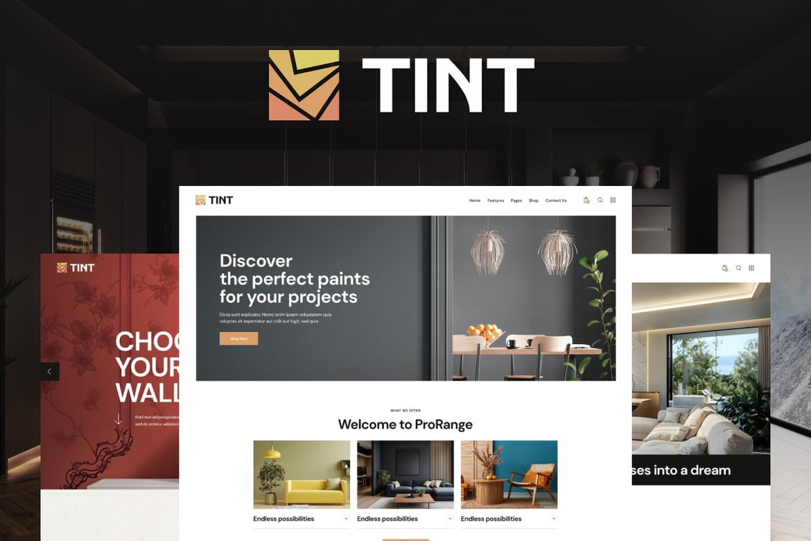 Tema WordPress Tint: Solusi Ideal untuk Layanan Cat dan Renovasi