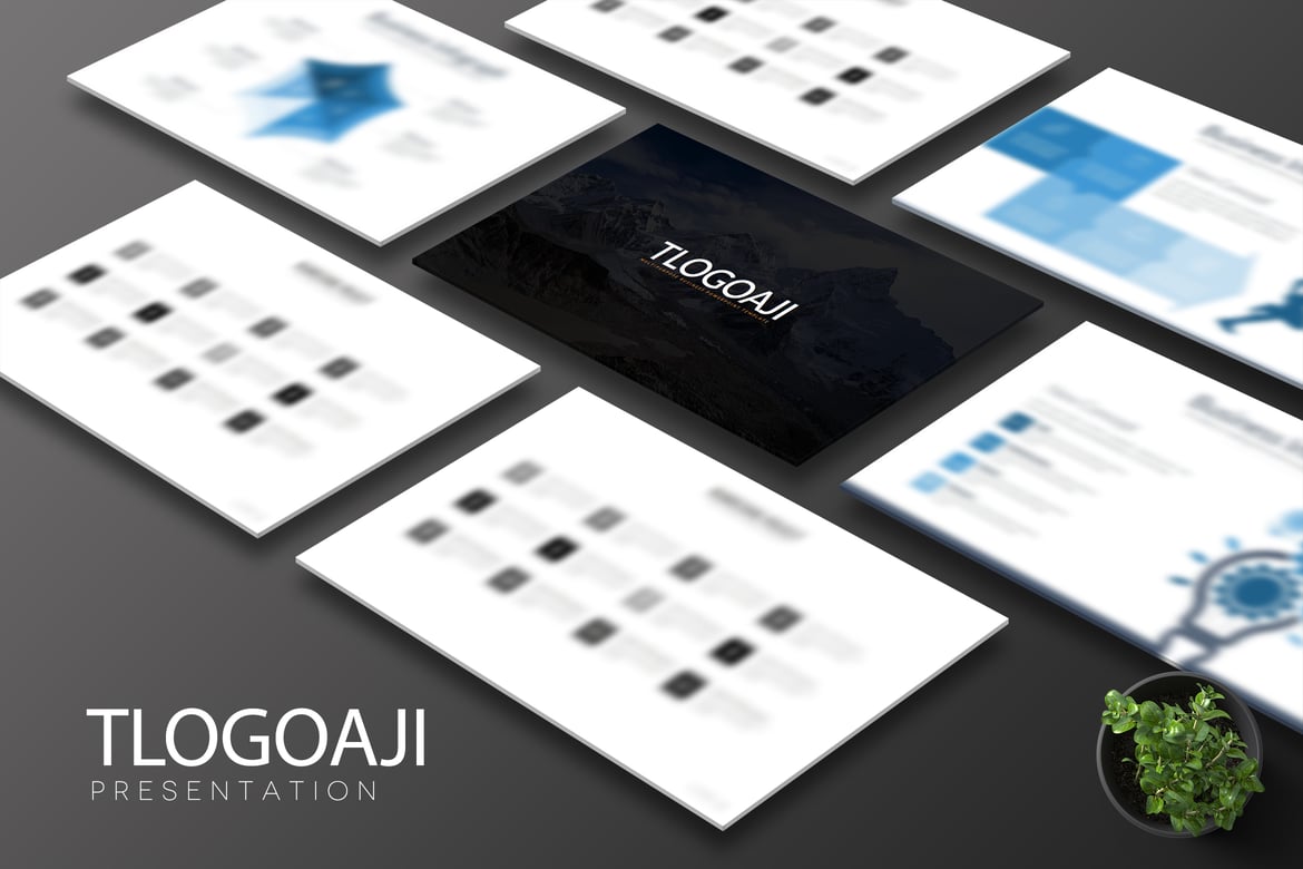 Template PowerPoint Tlogoaji - Presentasi Kreatif untuk Segala Kebutuhan