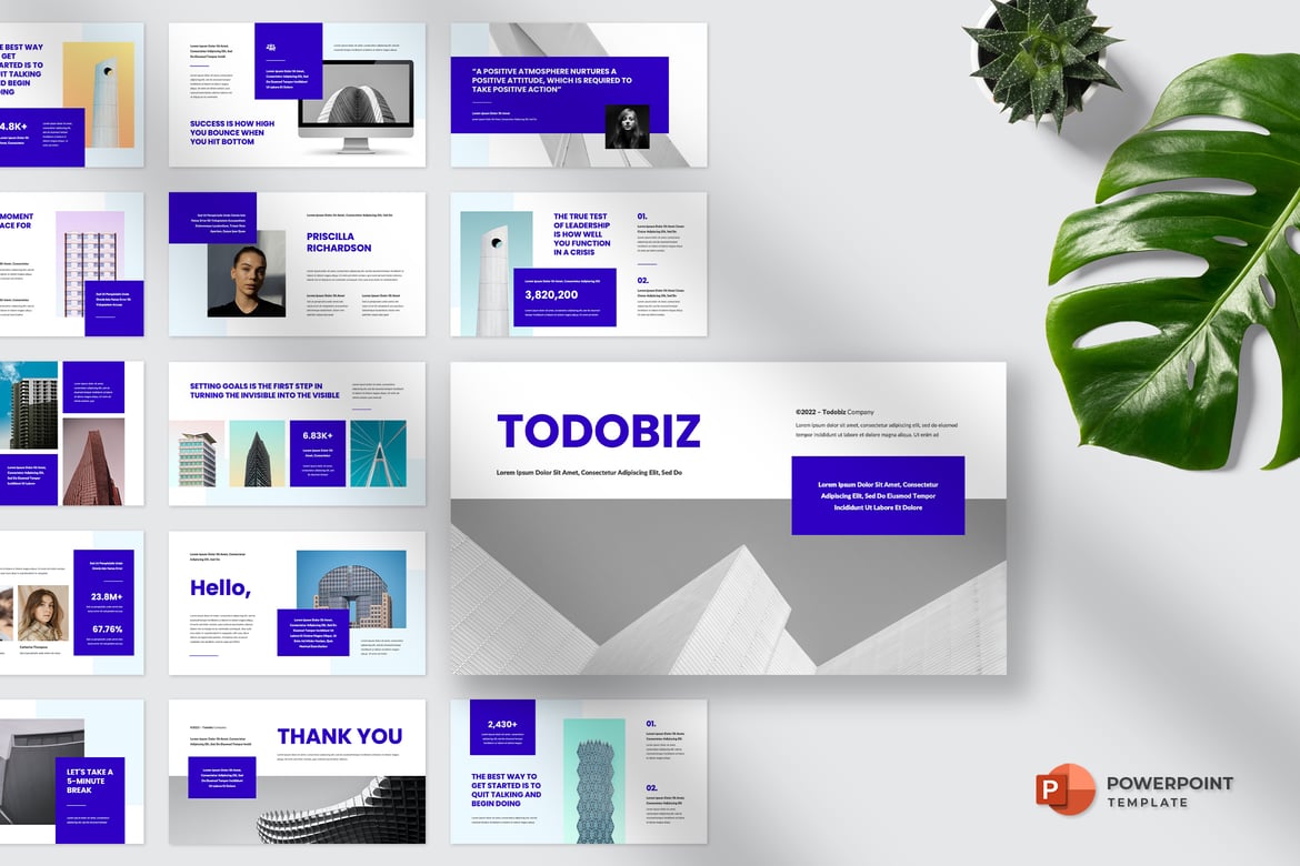 TODOBIZ - Template Powerpoint Serbaguna untuk Presentasi Profesional