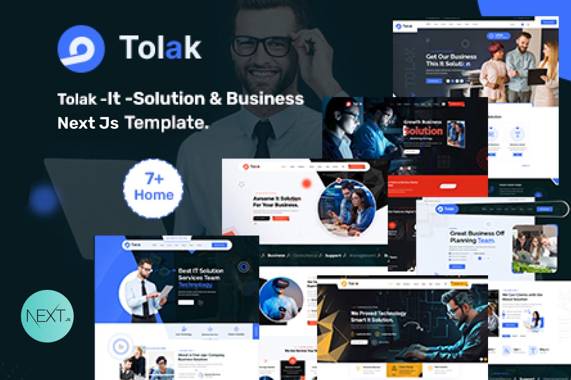 Tolak - Template Web Solusi IT dan Bisnis yang Modern dan Serbaguna