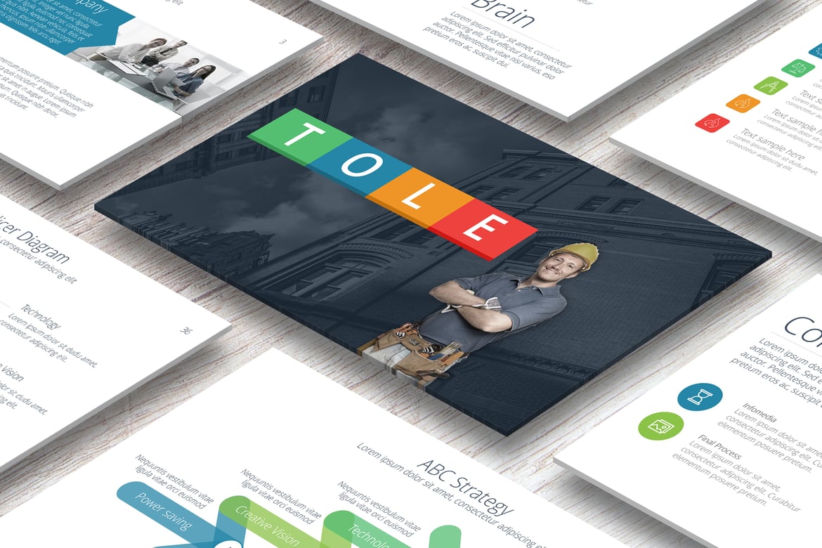 Template PowerPoint Tole: Solusi Kreatif untuk Presentasi Anda