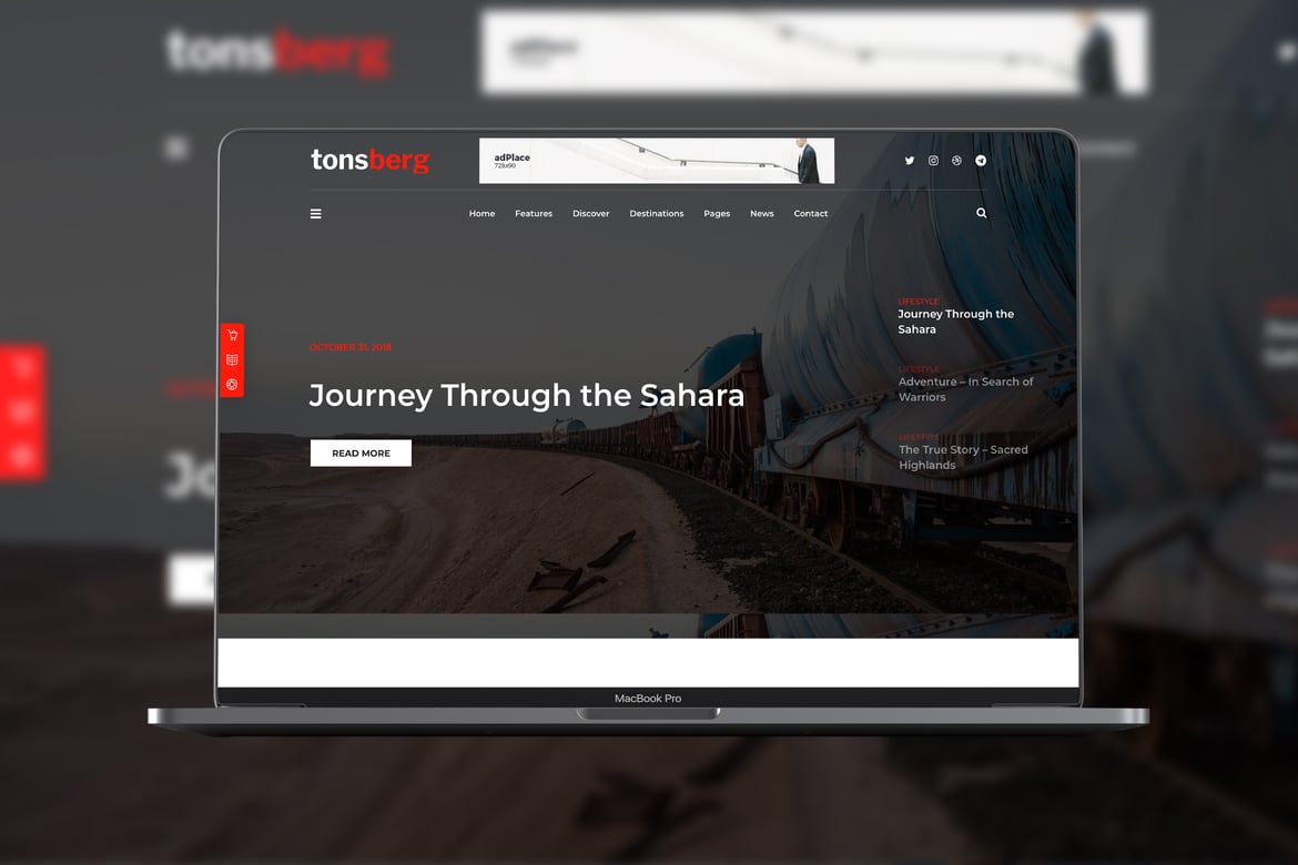 Tema WordPress Inspiratif untuk Blog Perjalanan Anda