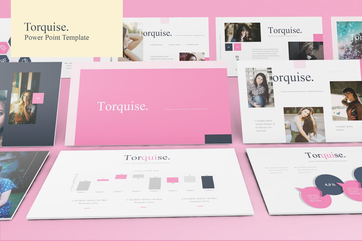 Template Presentasi Torquise - PowerPoint yang Menarik dan Profesional