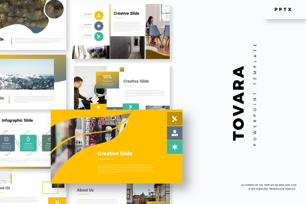 Tovara - Template Powerpoint Serbaguna untuk Presentasi Menarik