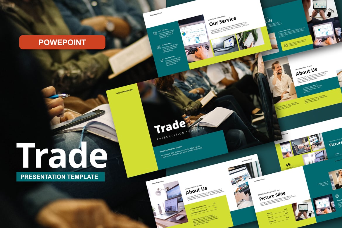Template Powerpoint Presentasi Korporat yang Elegan dan Fleksibel
