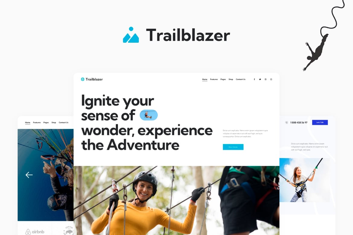 Tema WordPress Petualangan dan Pariwisata yang Modern