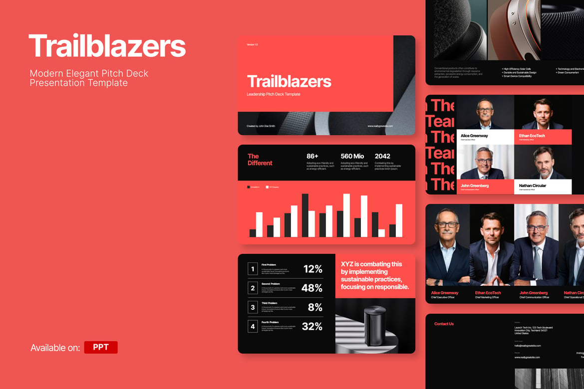 Template Powerpoint Presentasi Modern dan Elegan untuk Setiap Kesempatan