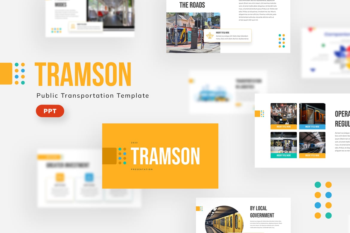 Tramson - Template Powerpoint Menarik untuk Presentasi Anda