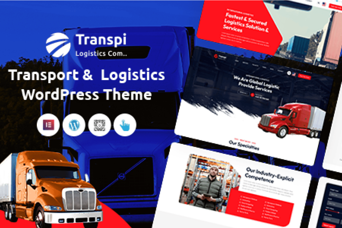 Transpi - Tema WordPress untuk Logistik dan Transportasi yang Menarik